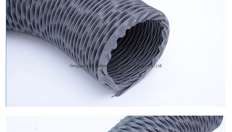 6 Inch Flexible Vent Pipe Plastic Nylon Fabric Flexible Air Ventilation Duct