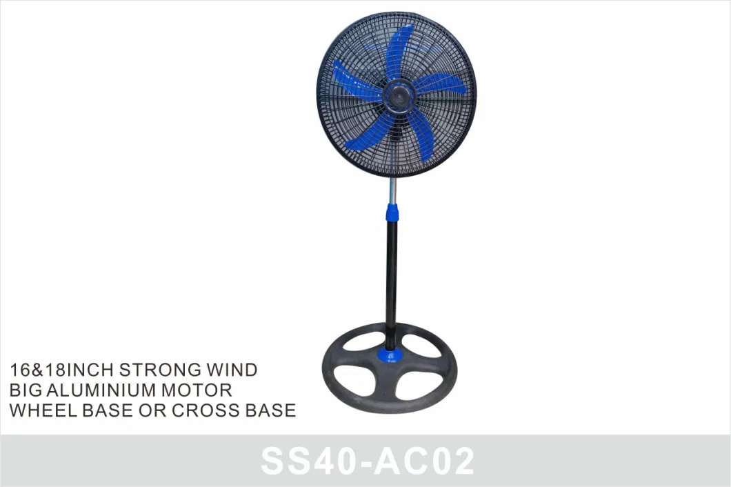 16inch & 18inch Industrial Air Cooler Pedestal Stand Electric Cooling AC Fan