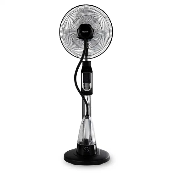 Raffreddatore d'aria Ventilatore nebulizzatore da 18 pollici Ventilatore nebulizzatore moderno Ventola di raffreddamento ad aria con serbatoio dell'acqua da 1,7 litri