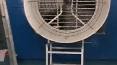 Condizionatore d'aria di raffreddamento per pollaio Ventilatore freddo Ventilatore di scarico montato a parete con cono in fibra di vetro FRP ad alta pressione negativa